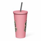 Operation Avoid Responsibility - Insulated tumbler with a straw