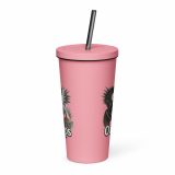 Ooops - Insulated tumbler with a straw