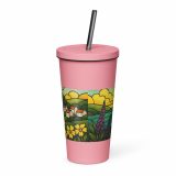 Harbour Light at Golden Bay - Insulated tumbler with a straw