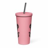 Milo Patchwick - Insulated tumbler with a straw