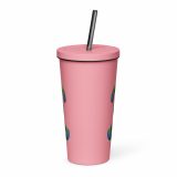 Oliver Dripwood - Insulated tumbler with a straw