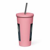 Moonlit Ronin - Insulated tumbler with a straw