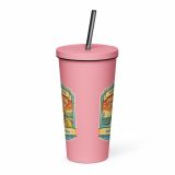 Proper Job Energy - Insulated tumbler with a straw