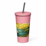 Harbour Light at Golden Bay - Insulated tumbler with a straw