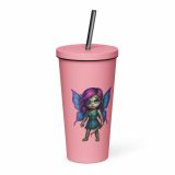 Lyla Thornwick - Insulated tumbler with a straw