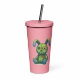Oliver Dripwood - Insulated tumbler with a straw