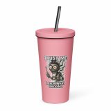 ERIC TRUST ME - Insulated tumbler with a straw