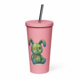 Oliver Dripwood - Insulated tumbler with a straw