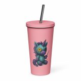 Silas Thornveil - Insulated tumbler with a straw