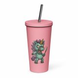 Dexter Hornridge – Insulated tumbler with a straw