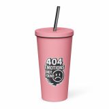 404 Emotions Not Found - Insulated tumbler with a straw