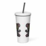 Milo Patchwick - Insulated tumbler with a straw