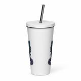 Silas Thornveil - Insulated tumbler with a straw