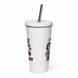 I baked some SHUT the FUCKUPCAKES - Insulated tumbler with a straw