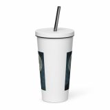 Moonlit Ronin - Insulated tumbler with a straw