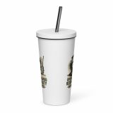 Operation Avoid Responsibility - Insulated tumbler with a straw