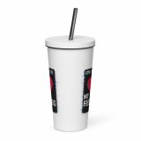 CTRL+ALT+DEL MY FEELINGS - Insulated tumbler with a straw