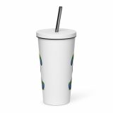 Oliver Dripwood - Insulated tumbler with a straw