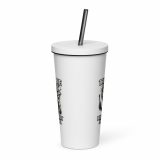 ERIC TRUST ME - Insulated tumbler with a straw