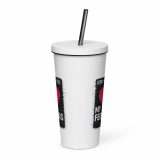CTRL+ALT+DEL MY FEELINGS - Insulated tumbler with a straw
