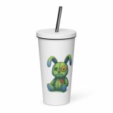 Oliver Dripwood - Insulated tumbler with a straw