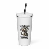 ERIC TRUST ME - Insulated tumbler with a straw