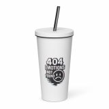 404 Emotions Not Found - Insulated tumbler with a straw