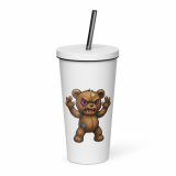 Rex Grindle - Insulated tumbler with a straw