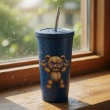 Rex Grindle - Insulated tumbler with a straw