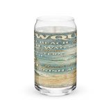 Newquay Surf Signboard - Can-Shaped Glass mockup 5