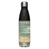 Newquay Surf Signboard - Stainless Steel Water Bottle
