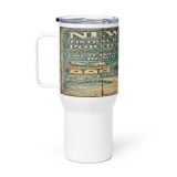 Newquay Surf Signboard - Travel Mug with a Handle