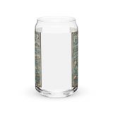 Penzance Coastal Signboard - Can-Shaped Glass mockup 5