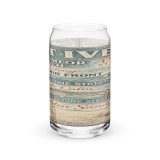 St Ives Coastal Signboard - Can-Shaped Glass mockup 5