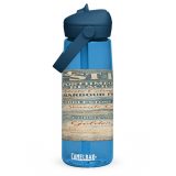 St Ives Coastal Signboard - Flip Straw Water Bottle