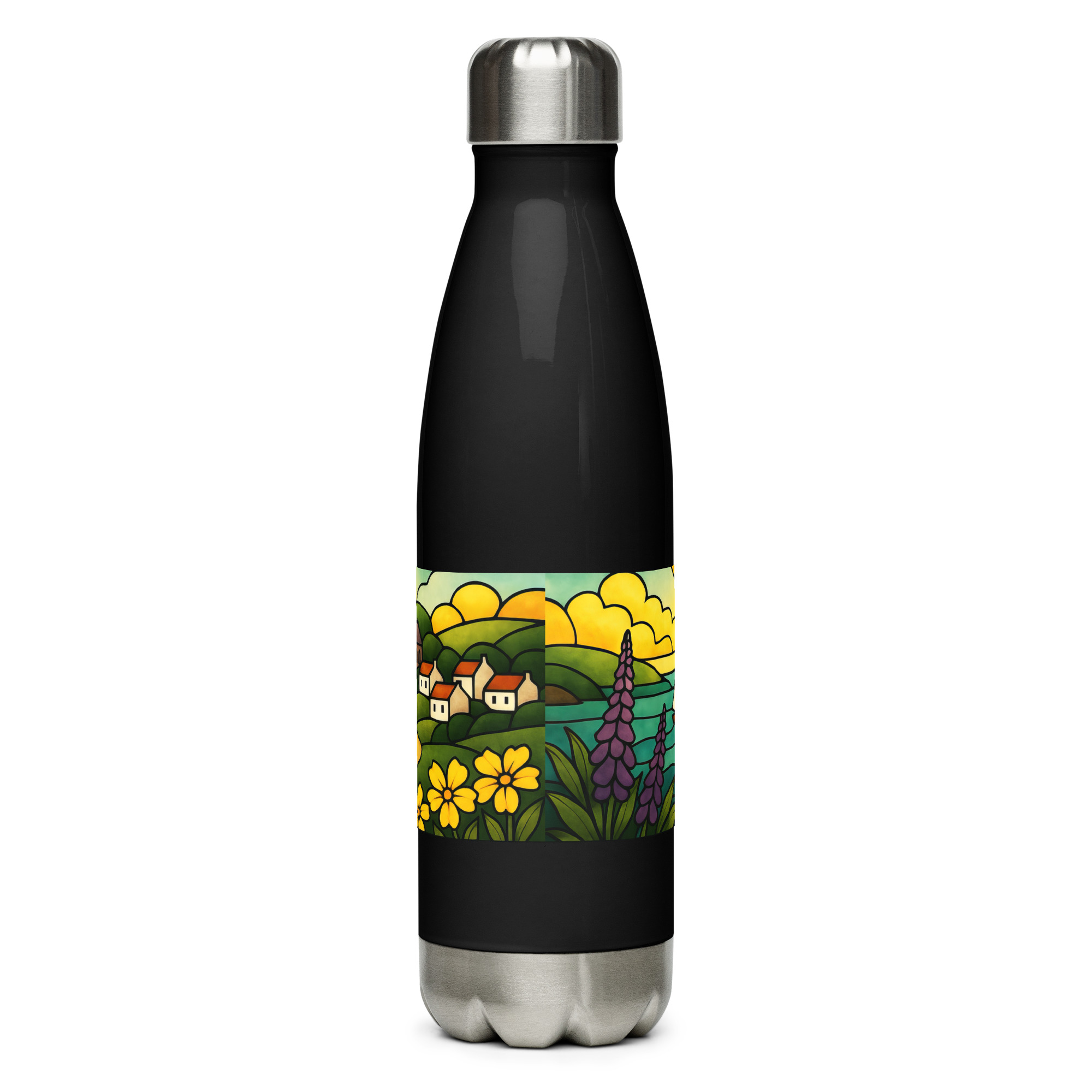 Harbour Light at Golden Bay - Stainless steel water bottle
