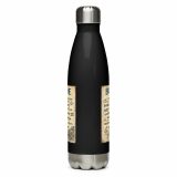 Bude Coastal Signboard - Stainless steel water bottle