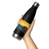 Beacon of the Western Cliffs - Stainless steel water bottle