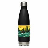 Tides of the Mount - Stainless steel water bottle