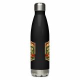 Common Sense – Stainless Steel Water Bottle black 17oz front — The Brutally Honest Collection