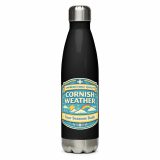 Unpredictable Quality – Cornish Weather - Stainless steel water bottle