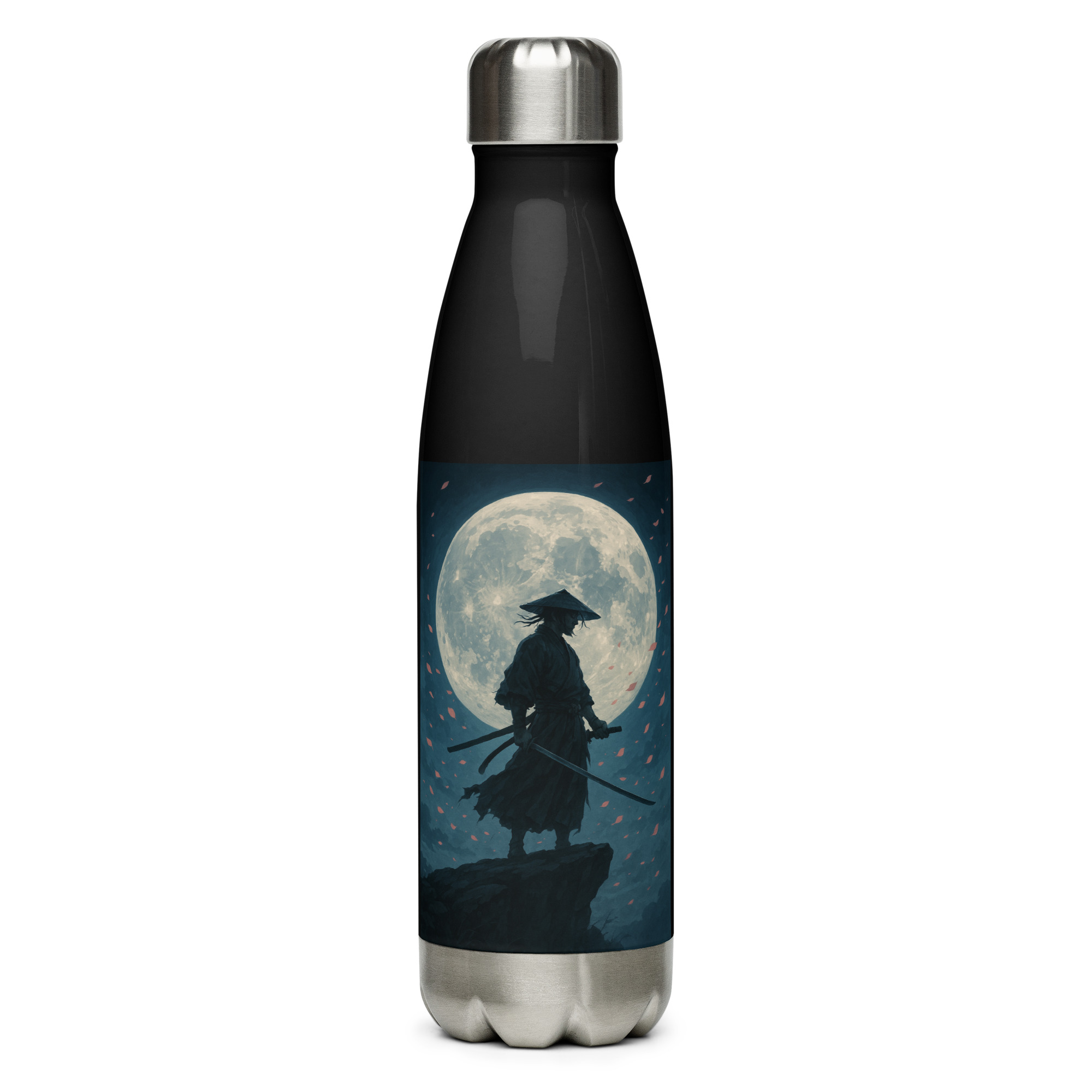Moonlit Ronin - Stainless steel water bottle