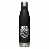 404 Emotions Not Found - Stainless steel water bottle