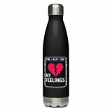 CTRL+ALT+DEL MY FEELINGS - Stainless steel water bottle