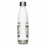 Eric - I Hide at Work - Stainless steel water bottle