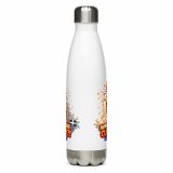 WHAT THE CLUCK EH - COCKREL - Stainless steel water bottle