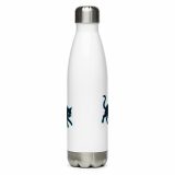 Glitch Cat – Digital Shadow StalkerStainless steel water bottle