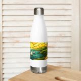 Harbour Light at Golden Bay - Stainless steel water bottle