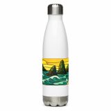 Tides of the Mount - Stainless steel water bottle