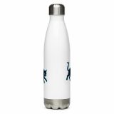 Glitch Cat – Digital Shadow StalkerStainless steel water bottle